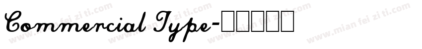 Commercial Type字体转换